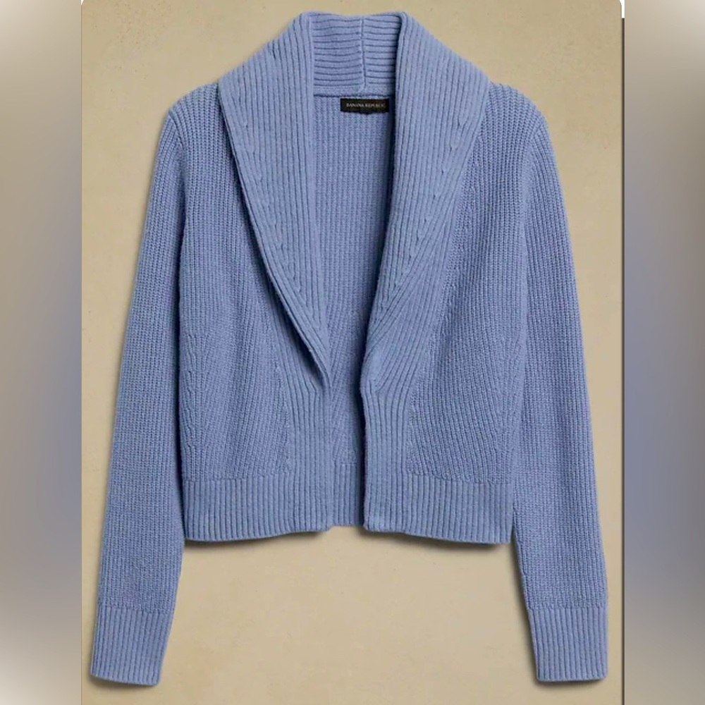 Banana Republic Supima Cotton & Hemp Cardigan, NWT